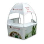 Lean Cuisine 8ft Gazebo with 3 Counters
