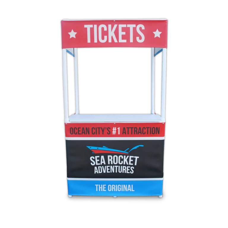 Sea Rocket Adventures 4ft Booth